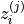 z_i^{(j)}