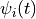 \psi_i(t)
