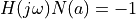 H(j\omega) N(a) = -1