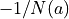 -1/N(a)