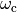 \omega_\text{c}